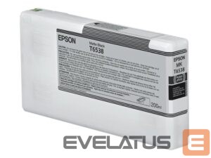 Aksesuāri un izejmateriāli EPSON  T65380N Matte Black Ink Cartridge (200ml) |  C13T65380N |  UltraChrome High Dynamic Range | Matte black 
