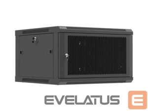Citas preces Lanberg  Wall mounted installation cabinet 19" 6U 600X600 | WF01-6606-23B | Black 