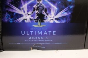 Monitors AOC  SALE OUT.  AG256FS 24,5“, 1920x1080, 16:9,, 80M:1, 1ms, HDMI, Displayport, USB |  AG256FS | 25 " | IPS | 390 Hz | 1 ms | 400 cd/m² | Warranty 36 month(s) | DAMAGED PACKAGING 