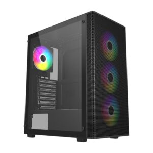 Datoru korpusi FSP  Case | M220-BA | Black | Mid Tower | Power supply included No 