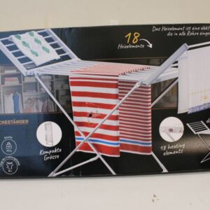 Muud väikesed kodumasinad Adler  SALE OUT.  AD 7821 Foldable electric clothes drying rack, Silver/White |  Foldable electric clothes drying rack | AD 7821 | 220 W | Silver/White | DAMAGED PACKAGING, SCRATCHED PAINT 
