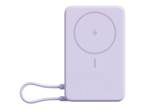 Ārējais akumulators Xiaomi  Magnetic Power Bank 10000 with Built-in Stand Purple | 