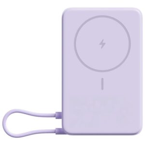 Ārējais akumulators Xiaomi  Magnetic Power Bank 10000 with Built-in Stand Purple | 