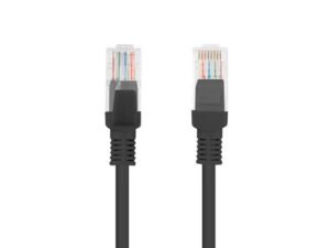 Monitoriaus priedas Lanberg  Patchcord CAT.5E UTP Fluke Passed | PCU5-10CC-2000-BK | 20 m 