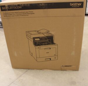 Spausdintuvai Brother  SALE OUT.  DCP-L8410CDW Wireless Colour Laser Printer |  DCP-L8410CDW | Laser | Colour | Multifunctional | A4 | Wi-Fi | Grey | DAMAGED PACKAGING 