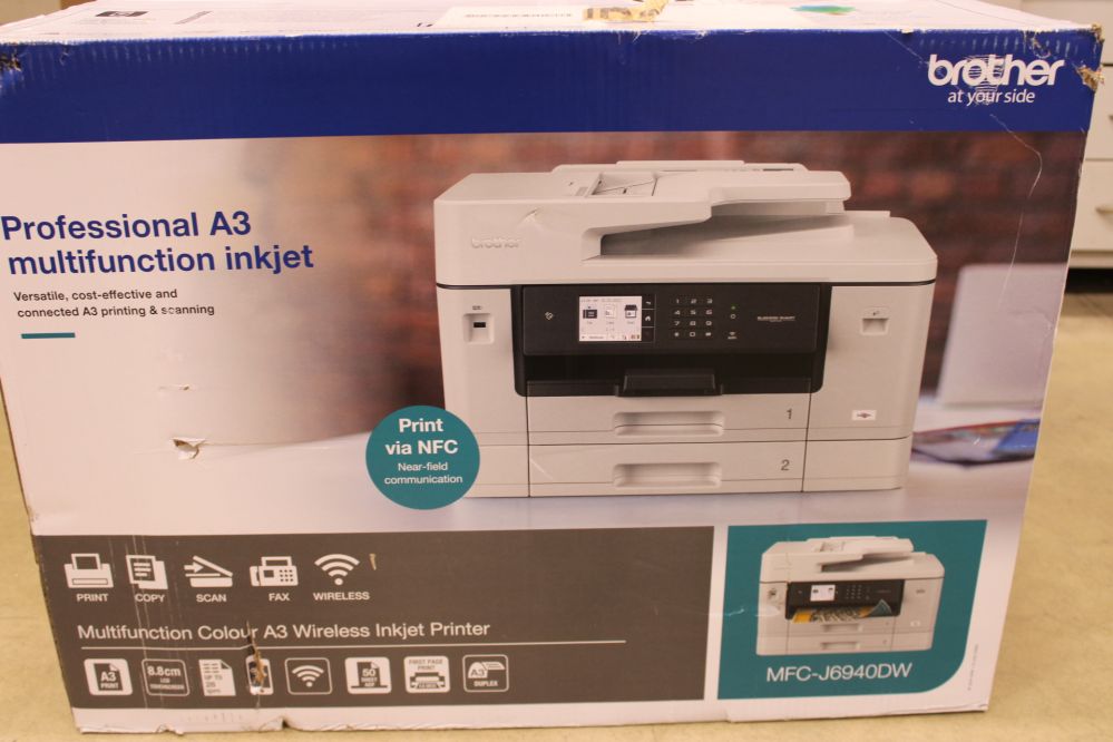 Printerid Brother SALE OUT. MFC-J6940DW 4in1 colour inkjet printer | MFC-J6940DW | Inkjet | Colour | 4-in-1 | A3 | Wi-Fi | DAMAGED PACKAGING