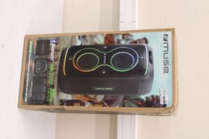 Arvutikõlarid Muse  SALE OUT.  M-1930 DJ Bluetooth Party Box Speaker, Black |  Party Box Speaker | M-1930 DJ | DAMAGED PACKAGING, SCRATCHES ON SIDE | 300 W | Bluetooth | Black | Portable | Wireless connection 