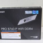 Pamatplate Intel procesorsiem MSI  SALE OUT.  PRO B760-P WIFI DDR4 |  PRO B760-P WIFI DDR4 | Processor family Intel | Processor socket LGA1700 | DDR4 | Supported hard disk drive interfaces SATA, M.2 | Number of SATA connectors 4 | DAMAGED PACKAGING 