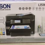 Printer EPSON  SALE OUT.  EcoTank L15160 Pint Scan Copy Fax |  EcoTank L15160 | Inkjet | Colour | Multicunctional Printer | A3+ | Wi-Fi | Black | DAMAGED PACKAGING 
