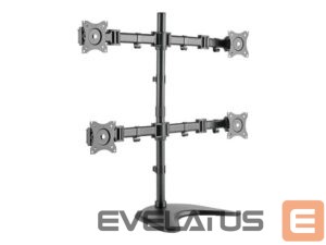 Teleri kinnitus Digitus  | Desk Mount | DA-90364 | Tilt, swivel, rotate | Black 