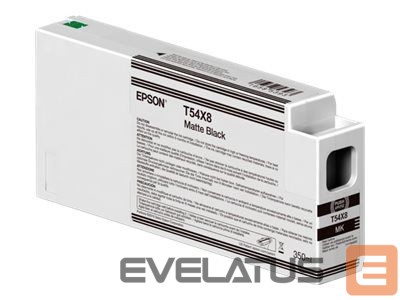 Tarvikud ja tarvikud EPSON Singlepack T54X80N UltraChrome HDX/HD 350ml Matte Black | C13T54X80N | T54X8 - matte black - original - ink cartridge | UltraChrome HDX / Ultrachrome HD | Matte black