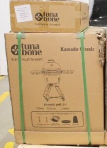 Cita mazā sadzīves tehnika TunaBone  SALE OUT.  21" Grill, Green, DAMAGED PACKAGING |  | Kamado classic 21" grill | Size M | DAMAGED PACKAGING 