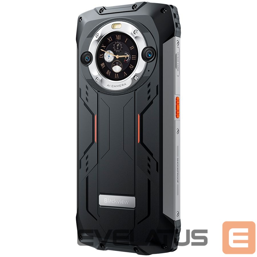 Smartphone Blackview Blackview Rugged BV9300Pro LTE 6.7" FHD+IPS 1080x2388 120Hz Corning 5 12GB+256GB MT6789V G99 Dual-display CAM Front 32MP Rear 64MP+8MP IP68/IP69K Waterproof NFC Fingerprint 15080mAh NO Charger Android 13 up to 15 Black Black