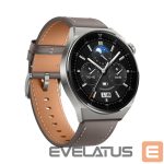 Умные часы Huawei  Watch GT 3 Pro 46mm Leather Strap Gray