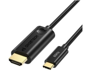 Adapteris iLike  USB Type C adapter (male) to HDMI 2.0 (male) 4K 60Hz 1.8m Black