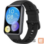 Viedpulksteni Huawei  Watch Fit 2 Silicone Black