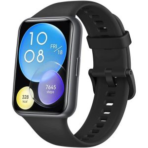 Viedpulksteni Huawei  Watch Fit 2 Silicone Black