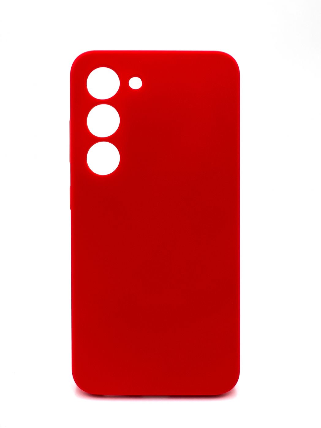 Чехол на заднюю панель Evelatus Samsung Galaxy S23 Premium Soft Touch Silicone Case Red