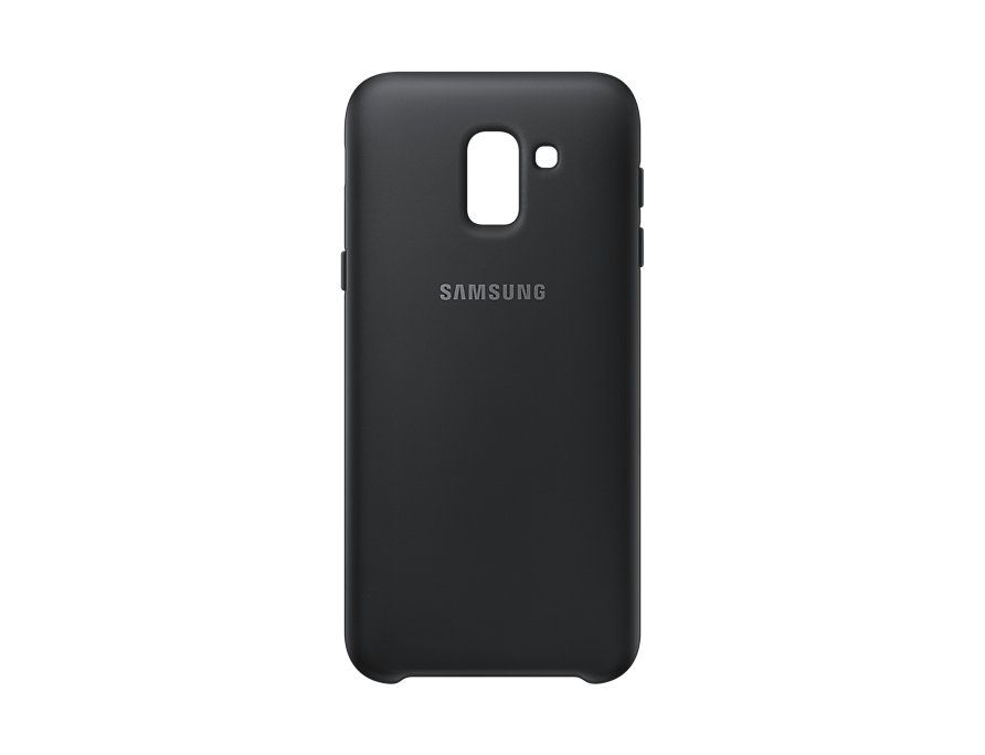 Nugarėlės dėklai Samsung A6 Plus 2018 A605 Dual Layer Cover Black