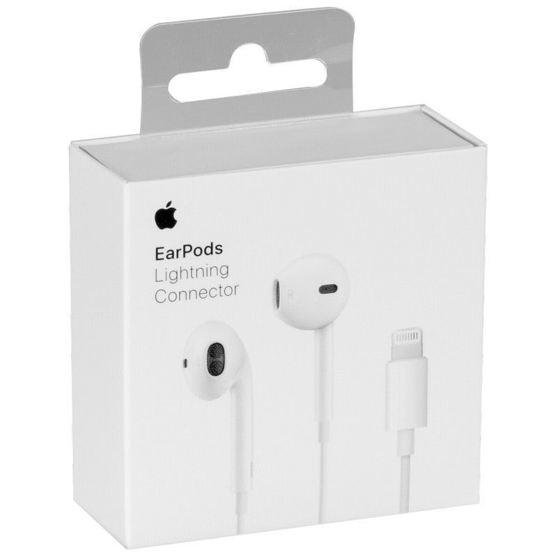 Wired headphones Apple EarPods With Lightning MMTN2 White