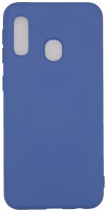 Aizmugurējais vāciņš Evelatus Samsung Galaxy A20E Nano Silicone Case Soft Touch TPU Dark Blue