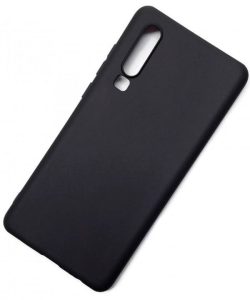Nugarėlės dėklai Evelatus Huawei P30 Nano Silicone Case Soft Touch TPU Black