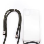 Чехол на заднюю панель Evelatus Apple iPhone 11 Silicone Transparent with Necklace TPU Strap Transparent