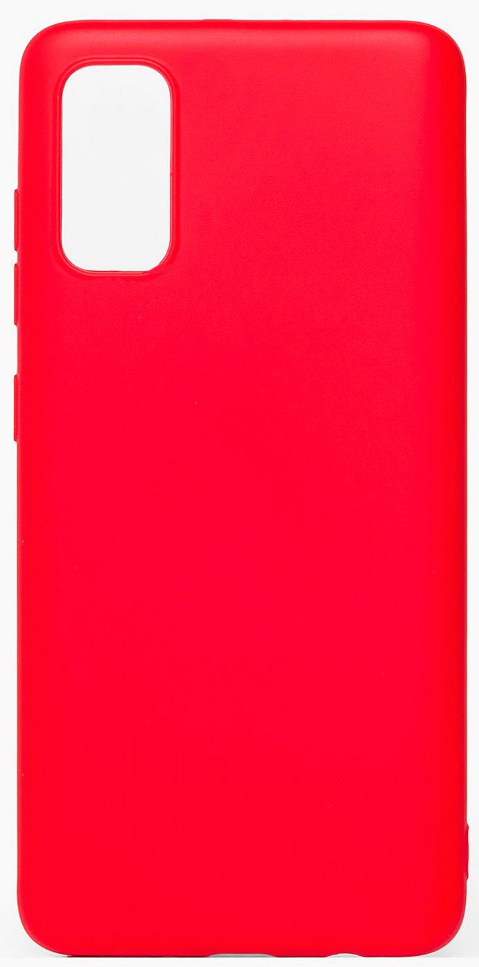 Back panel cover Evelatus Samsung Galaxy S20 Nano Silicone Case Soft Touch TPU Red