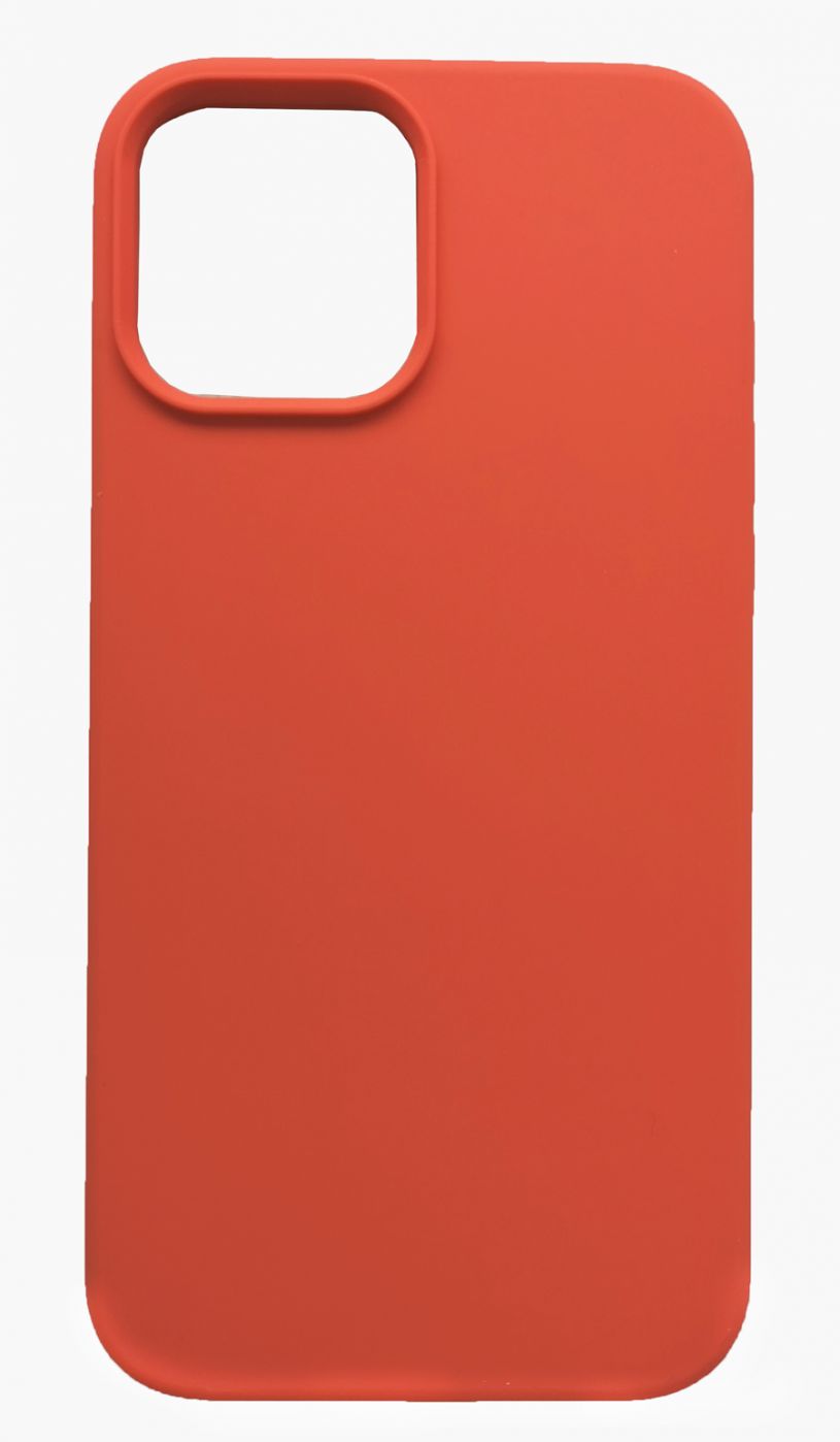 Tagakaaned Evelatus Apple iPhone 12/12 Pro Premium Soft Touch Silicone Case Orange