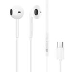 Wired headphones Dudao  in-ear headphones with USB Type-C connecto White