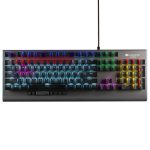 Arvuti klaviatuur Canyon  Gaming Keyboard Interceptor GK-8 with Lighting Effect Dark Grey
