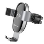 Auto holder Dudao  15W Wireless Qi Charger Gravity Car Holder for Air Vent Grille Black