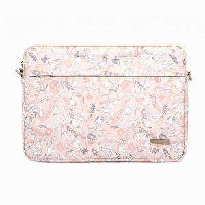 Nešiojamojo kompiuterio krepšys iLike  13-14 Inches Fabric Laptop Bag With Strap Flower Pink