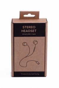 Vadu austiņas Samsung  AKG earphones in ECO package White