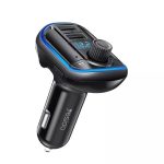 FM modulators yesido  Y44 MP3 Player Bluetooths Cigarette Lighter Auto Charge Universal U Disk 2 Usb Car Charger Black