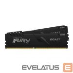 Оперативная память DDR4 Kingston  Fury Beast 16 GB, DDR4, 3600 MHz, PC/server, Registered No, ECC No 