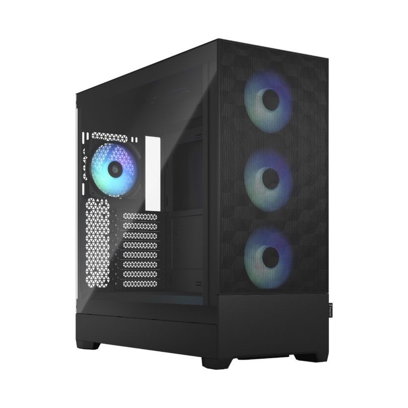 Arvuti korpus Fractal Design Pop XL Air RGB Black TG Clear Tint, E-ATX up to 280 mm, ATX , mATX, Mini ITX, Power supply included No