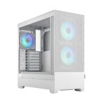 Computer case Fractal Design  Pop Air RGB White TG Clear Tint, ATX, mATX, Mini ITX, Power supply included No 