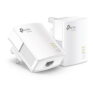 Ruuterid TP-Link  Gigabit Powerline Starter Kit TL-PA7017 KIT 10/100/1000 Mbit/s, Ethernet LAN (RJ-45) ports 1, No Wi-Fi, Data transfer rate (max) 1000 Mbit/s, Extra socket 