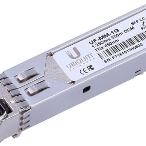 Server – muud tarvikud UBIQUITI  UF-MM-1G SFP, Multi-Mode Fiber, Dual LC, 10/100/1000 Mbit/s, Wavelength 850 nm, Maximum transfer distance 550 m, (2-Pack), 0 to +70C 