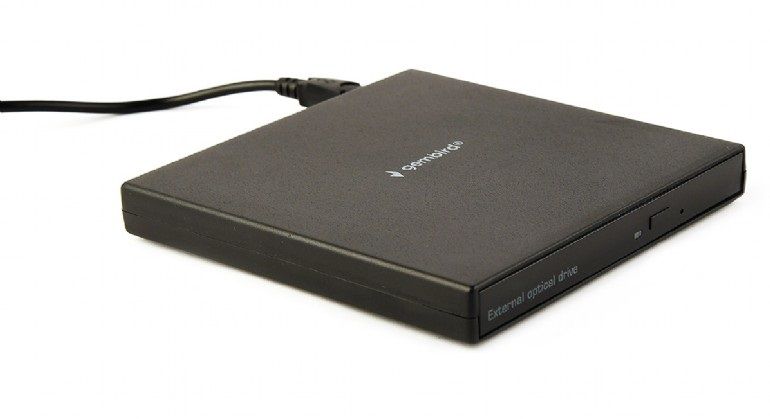 Serveris – kiti priedai Gembird External USB DVD drive DVD-USB-04 Interface USB 2.0, DVD, CD read speed 24 x, CD write speed 24 x