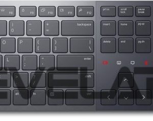 Computer keyboard Dell  Premier Collaboration Keyboard and Mouse KM900 Wireless, Included Accessories USB-C to USB-C Charging cable, LT, USB-A, Graphite 