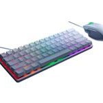 Datora tastatūra Razer  RAZER Huntsman Mini Mercury Ed. Red 