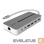 Adapteris LINDY  I/O DOCKING STATION USB-C/MINI DUAL 4K 43360 