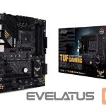 Pamatplate AMD procesorsiem Asus  Mainboard||AMD B550|SAM4|ATX|3xPCI-Express 3.0 1x|1xPCI-Express 3.0 16x|2xM.2|1xPCI-Express 4.0 16x|Memory DDR4|Memory slots 4|1xHDMI|1xDisplayPort|1xUSB type C|5xUSB 3.2|1xOptical S/PDIF|1xRJ45|5xAudio port|TUFGAMINGB550-PLUS 