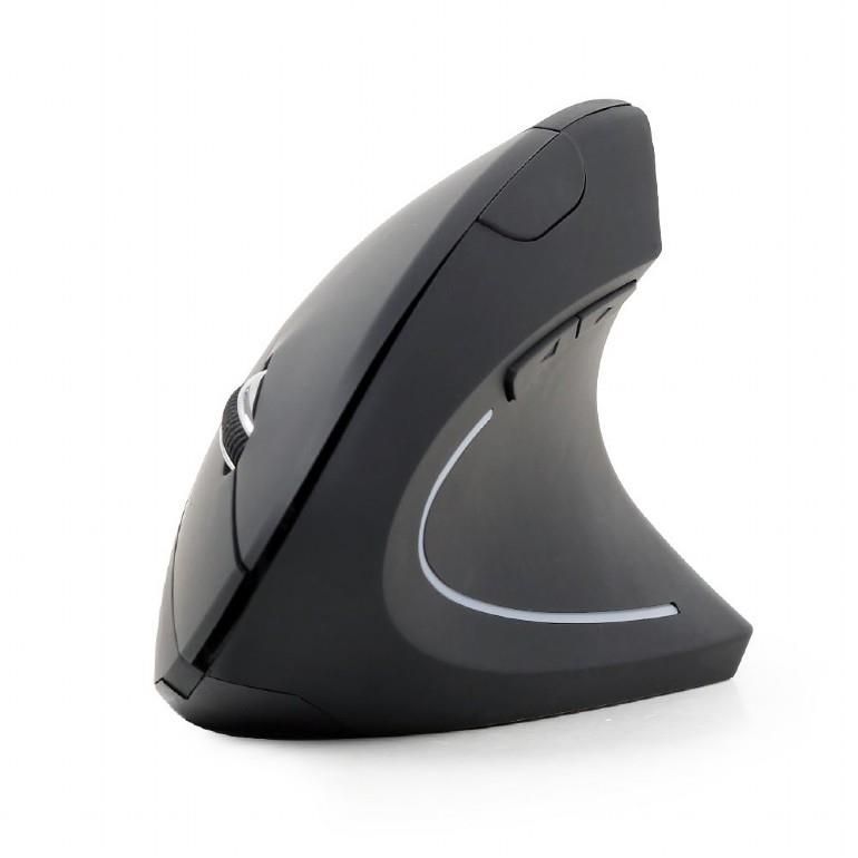 Arvutihiir Gembird MOUSE USB OPTICAL WRL BLACK/ERGONOMIC MUSW-ERGO-01