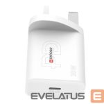 Adapter Skross  Power Charger UK USB charger 30W and max White