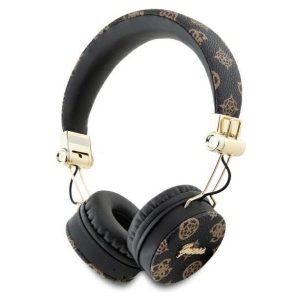 Belaidės ausinės Guess  Bluetooth ENC GUBH70EPOSMK Peony Script Round Shape Black