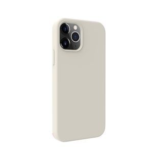 Back panel cover Evelatus Apple iPhone 12 / 12 Pro Premium Magsafe Soft Touch Silicone Case Pebble