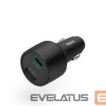 Autolaadijad Hama  Car Fast Charger, 1x USB-C, 1x USB-A, PD, 32 W Black